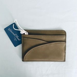 NWT Universal Thread Olive Green Card Holder